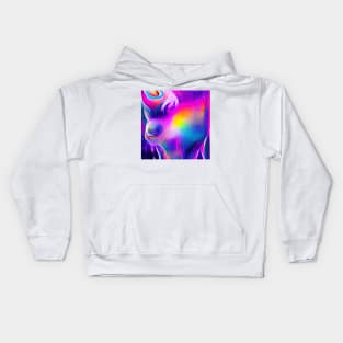 Neon Water Bubble Kids Hoodie